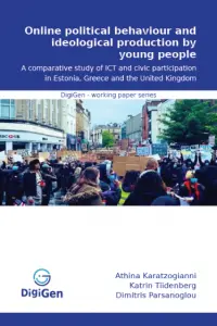Online political behaviour and ideological production by young people